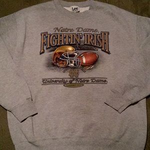 Notre Dame Fightin’ Irish football crewneck